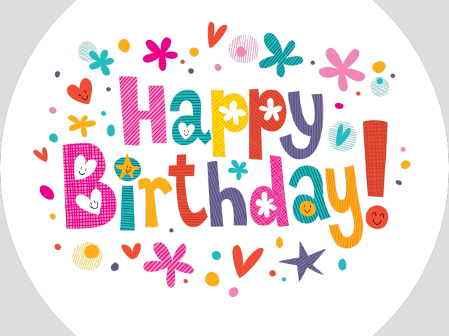 Unique Clipart Birthday Greeting - Png Download (640x480), Png Download