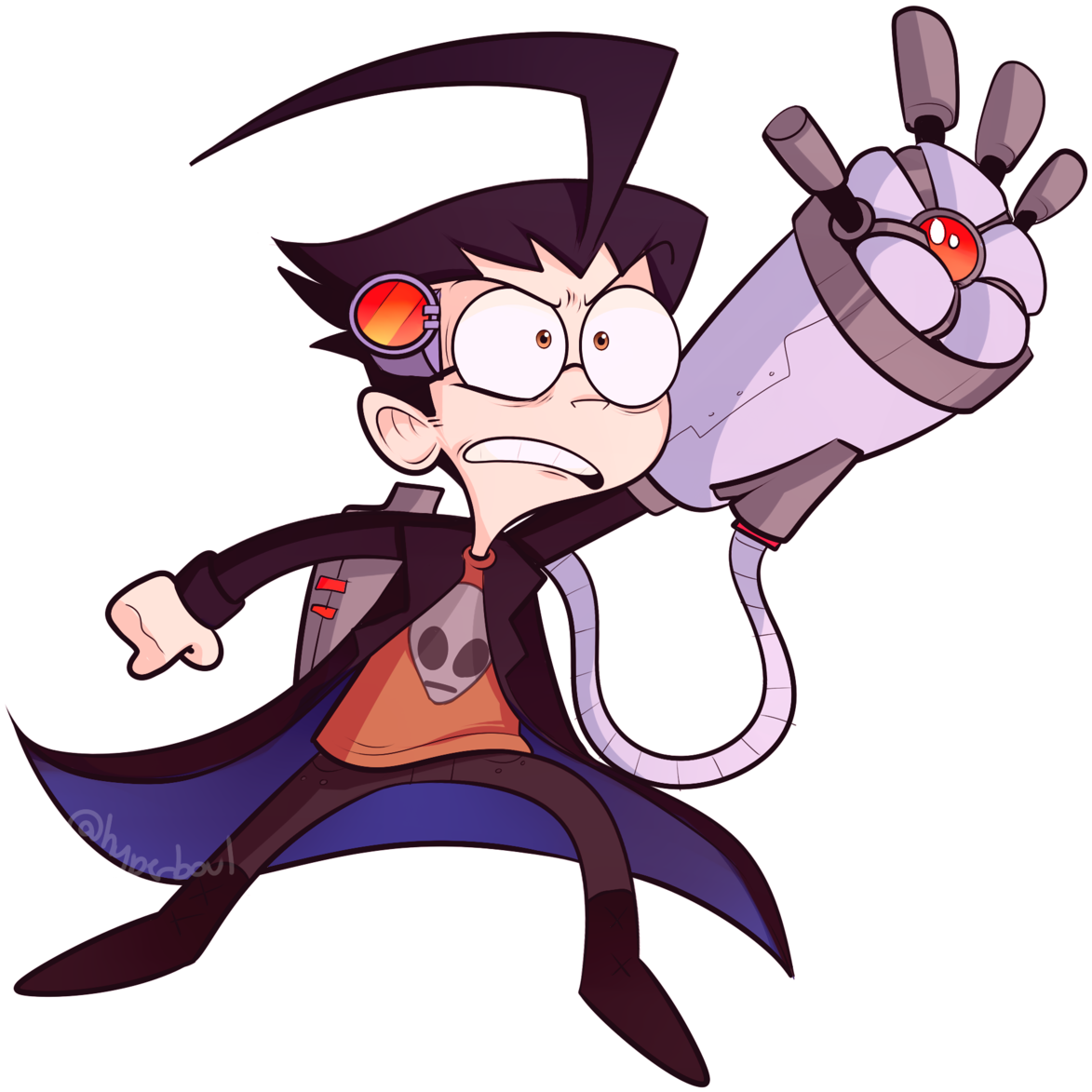 Com Doodle My Art Invader Zim Instagram Clipart (1280x1252), Png Download