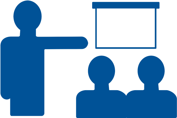 Face To Face Classes Clipart (600x600), Png Download