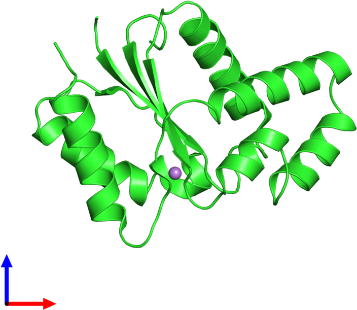 Pdb 3jrn Coloured By Chain And Viewed From The Front Clipart (800x800), Png Download