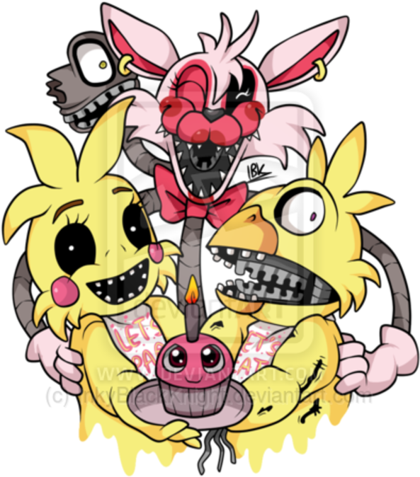 Five Nights At Freddy's Clipart (600x674), Png Download