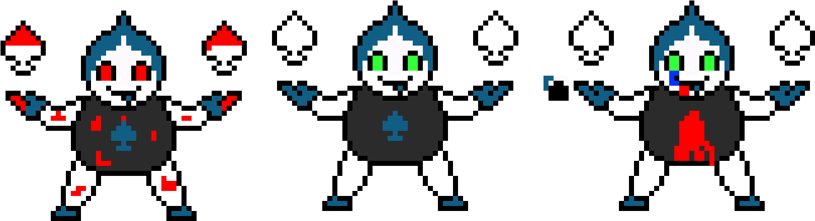 Lancer No Hood (deltarune) Clipart (1740x490), Png Download