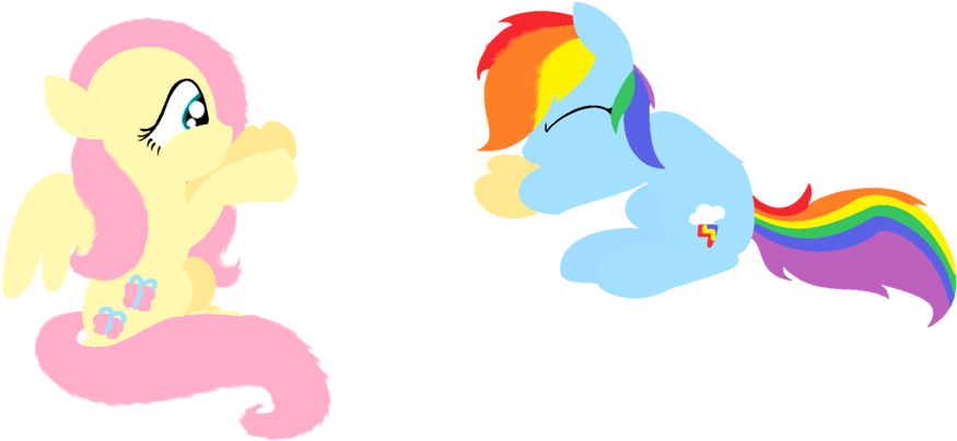 Violetandblaire, Blowing, Eyes Closed, Floaty, Fluttershy, Clipart (875x404), Png Download