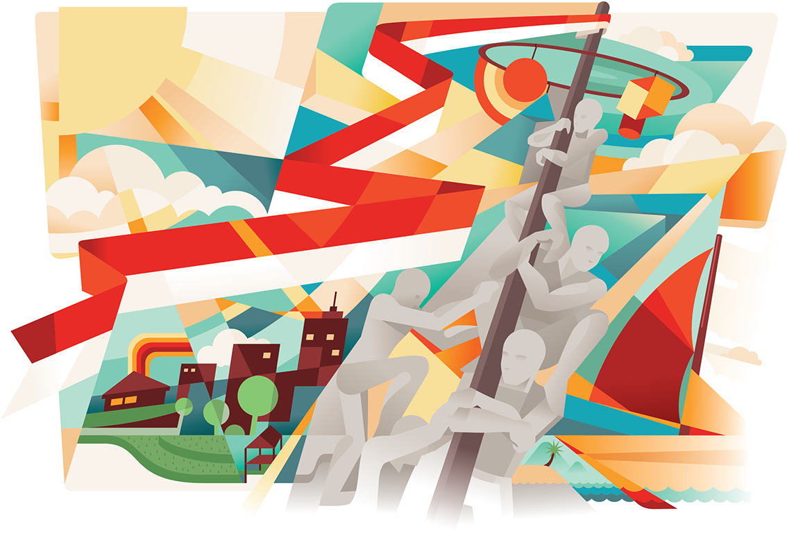 In This Illustration I Play With Abstract Objects That Clipart (1200x849), Png Download