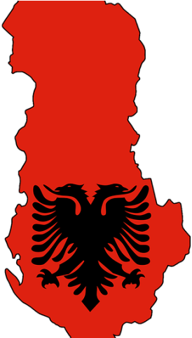 Albania Flag Clipart North - Png Download (640x480), Png Download