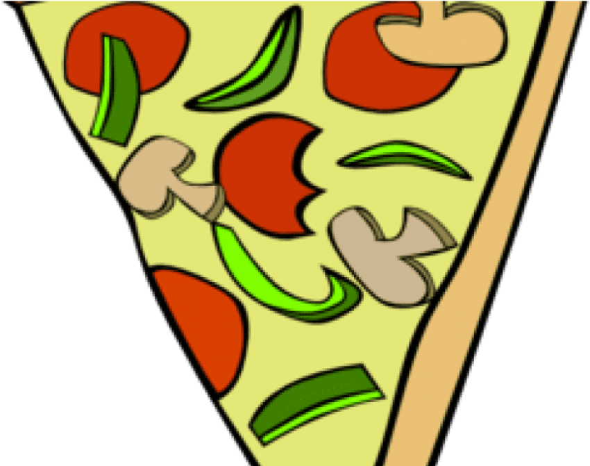 Free Png Download Pizza Slice Transparent Background Clipart (850x671), Png Download