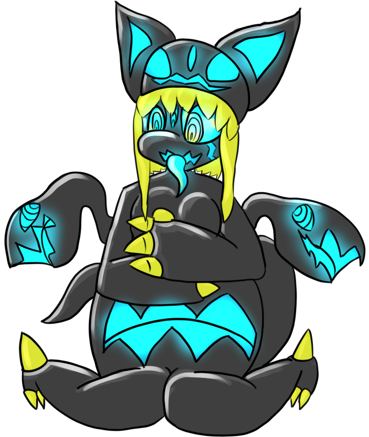 Ultra Beast Symbiote Clipart (774x898), Png Download