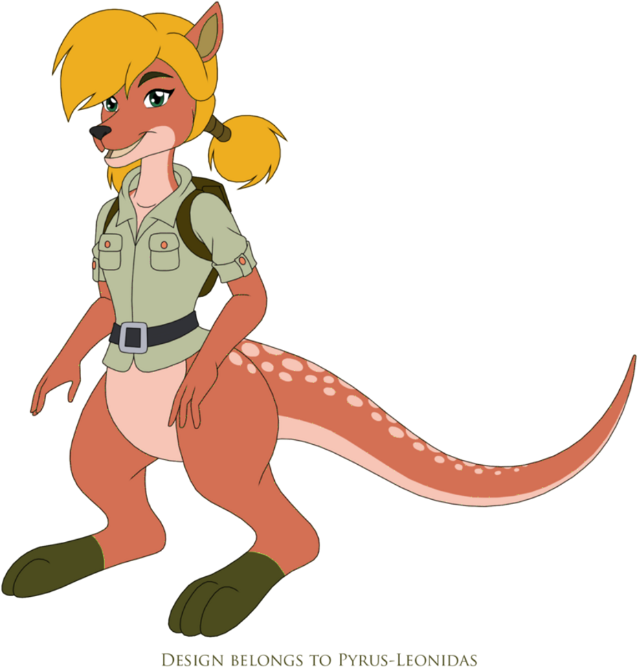 Kangaroo Sticker Clipart (1024x1045), Png Download