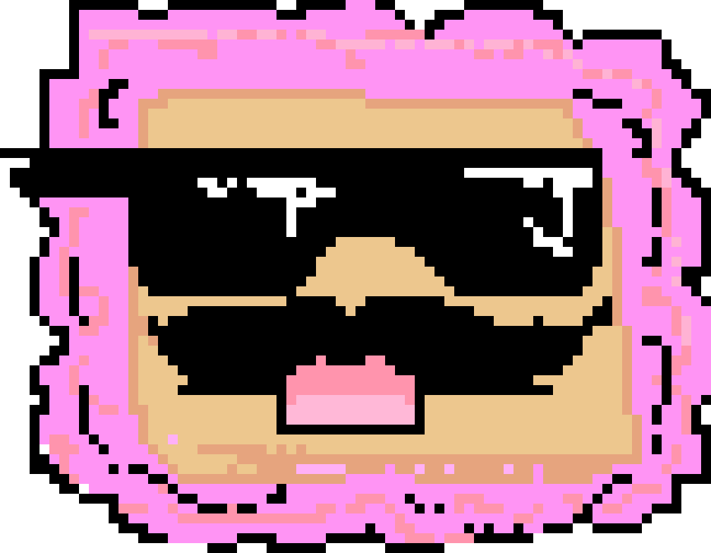 The Pink Sheep Clipart (1008x784), Png Download