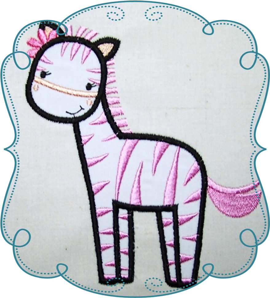 Zelda Zebra Clipart (1000x1000), Png Download