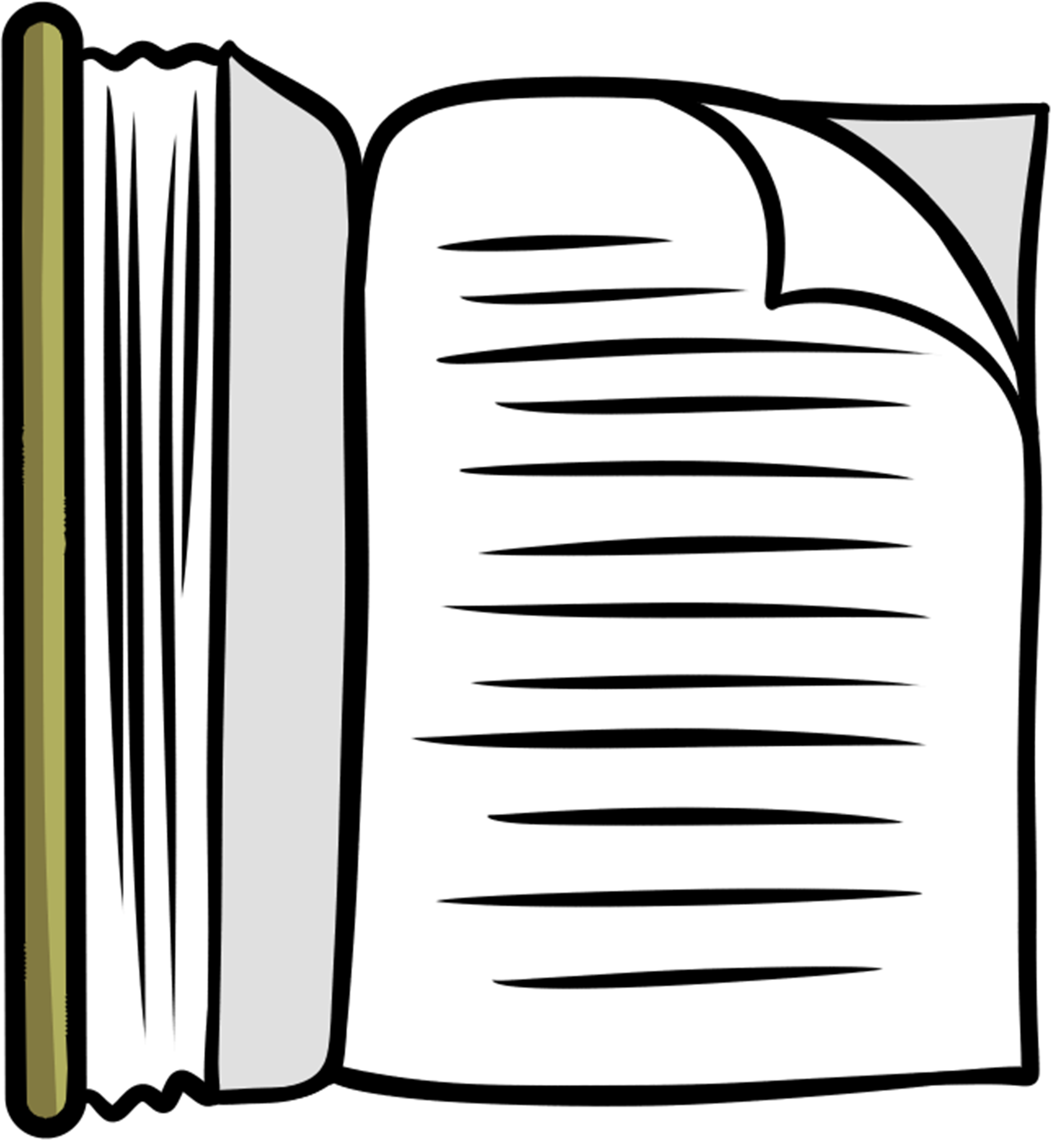 Open Book Clipart - Png Download (2500x2500), Png Download