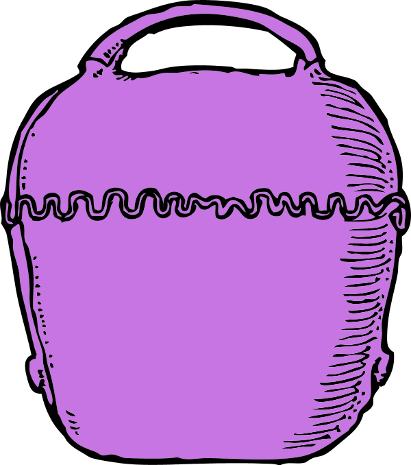 Classic Bag Vector Clip Art - Png Download (600x678), Png Download