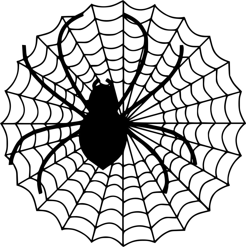 Free Download Of Spider Web Png Vector Graphics And Clipart (980x982), Png Download