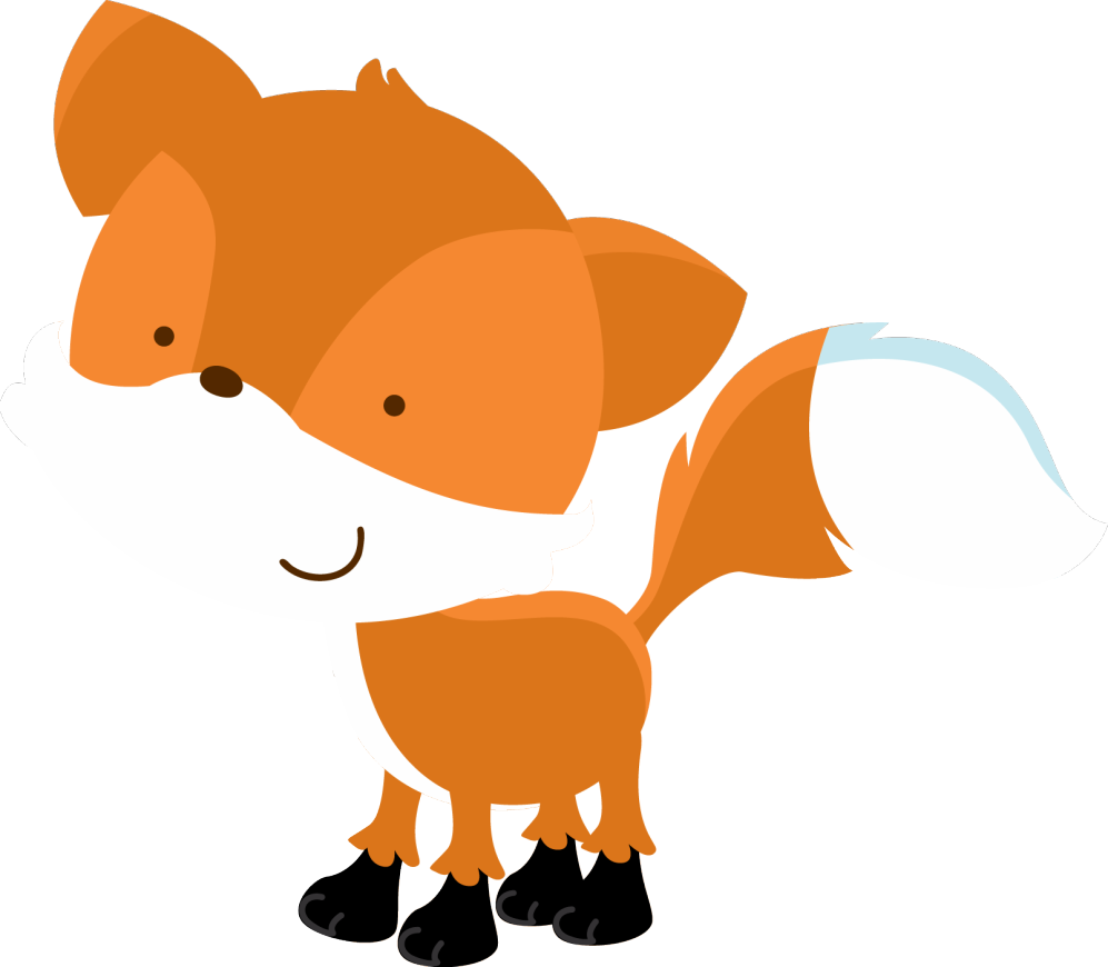 Baby Woodland Animals Clip Art - Png Download (620x541), Png Download