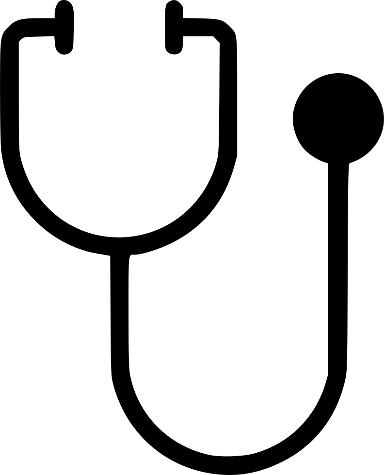 Stethoscope Doctor Medical Examination Comments Clipart (792x980), Png Download