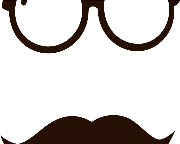 Moustache Clipart Transparent Background - Png Download (640x480), Png Download