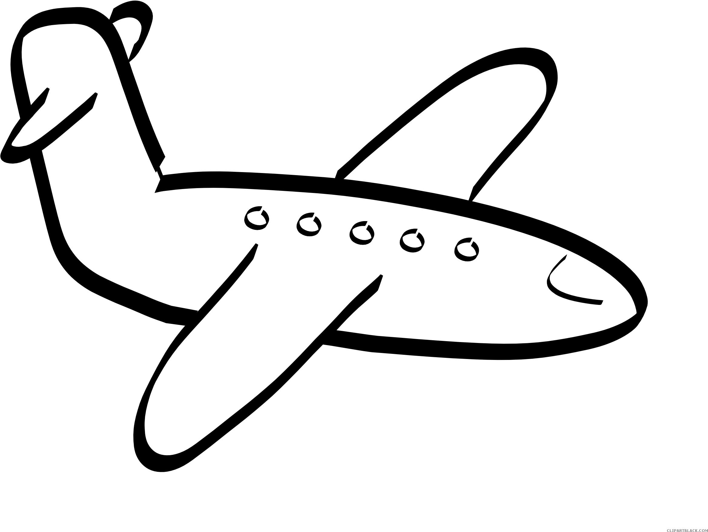Free Png Download Airplane Drawing Png Images Background Clipart (850x640), Png Download