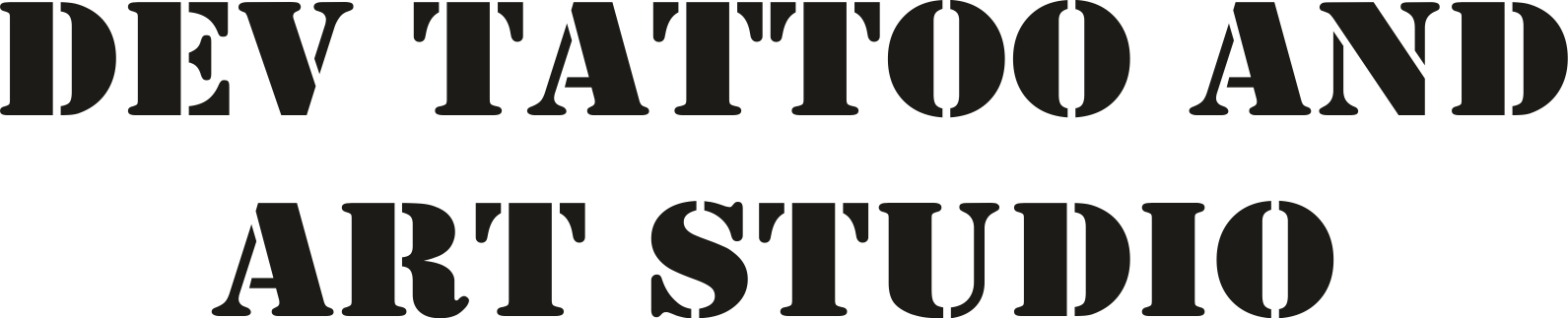 Dev Tattoo Art Clipart (1591x323), Png Download