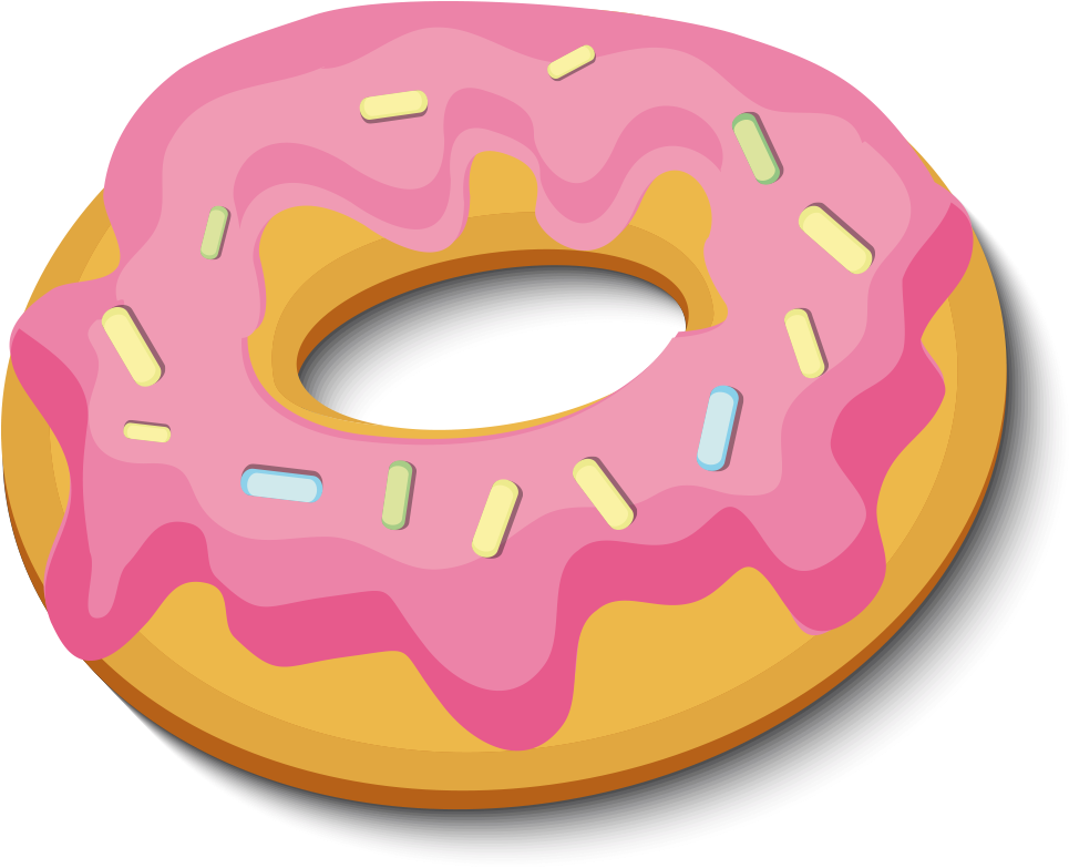Doughnut Download Transprent Free Clipart (1000x1000), Png Download