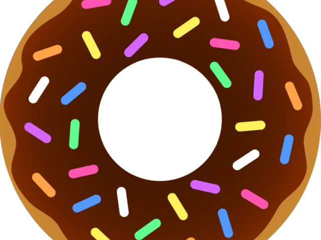 Free Clipart Donut - Png Download (640x480), Png Download