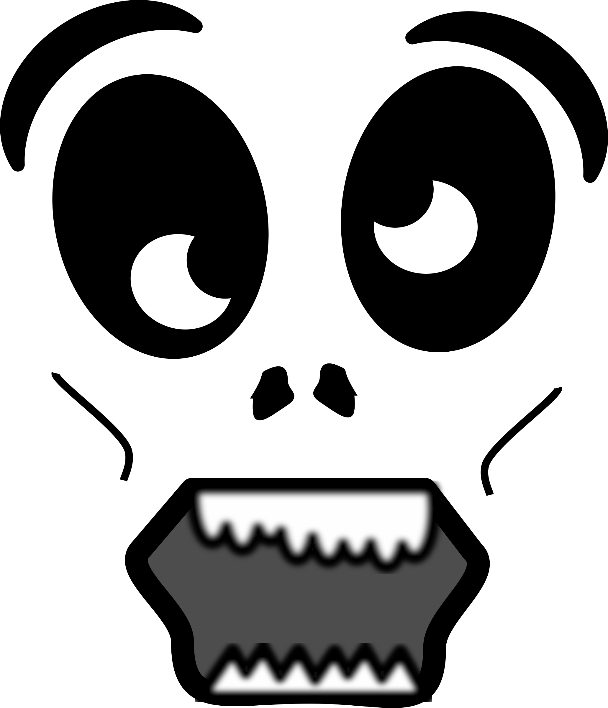 Mouth Clipart Zombie Frames Ilrations Hd Images Photo - Png Download (2061x2400), Png Download