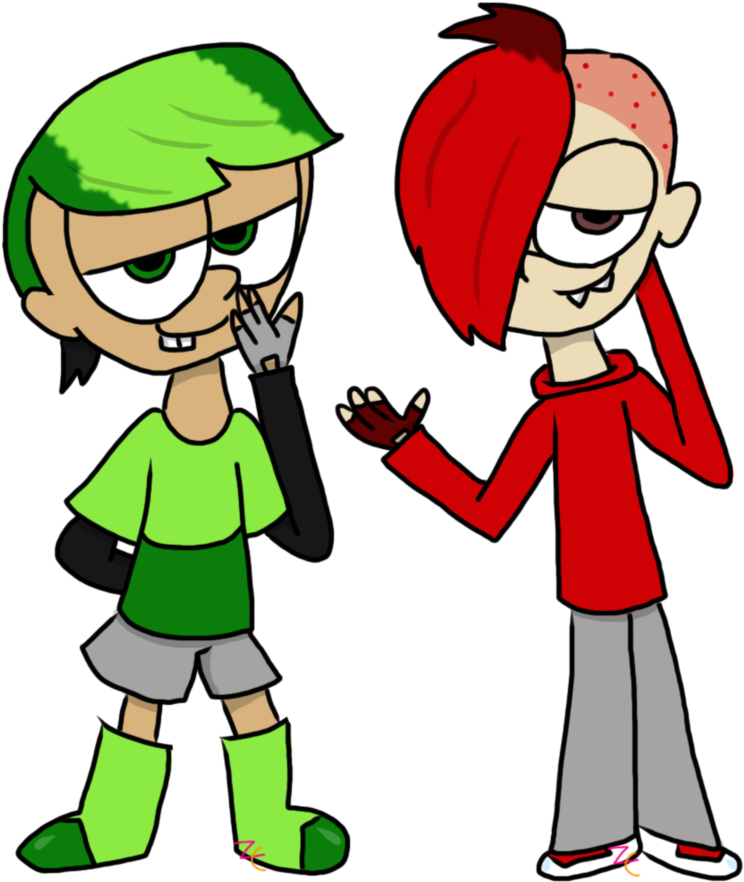 Mxls Humanized Mixel Students By Zootycutie On Clipart (894x894), Png Download