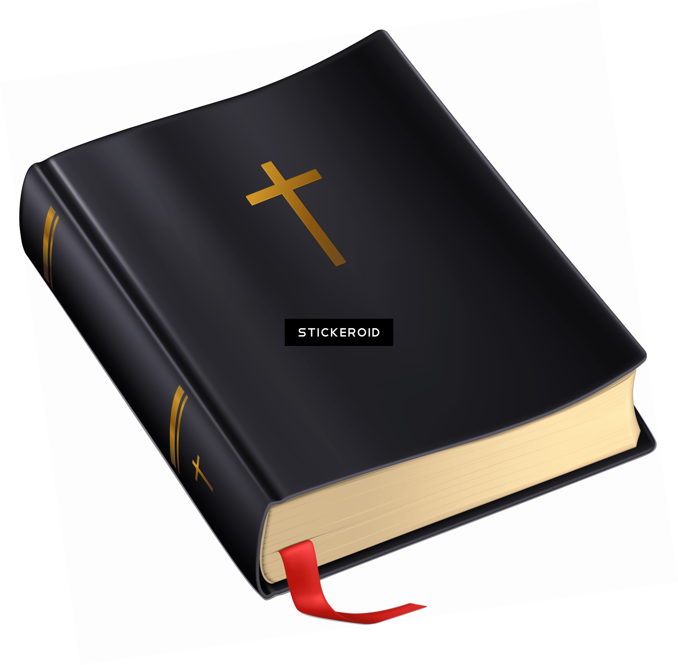 Bible With Cross Clipart (2250x2205), Png Download