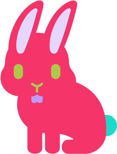 U 1 F 407 Bunnyside Clipart (568x568), Png Download
