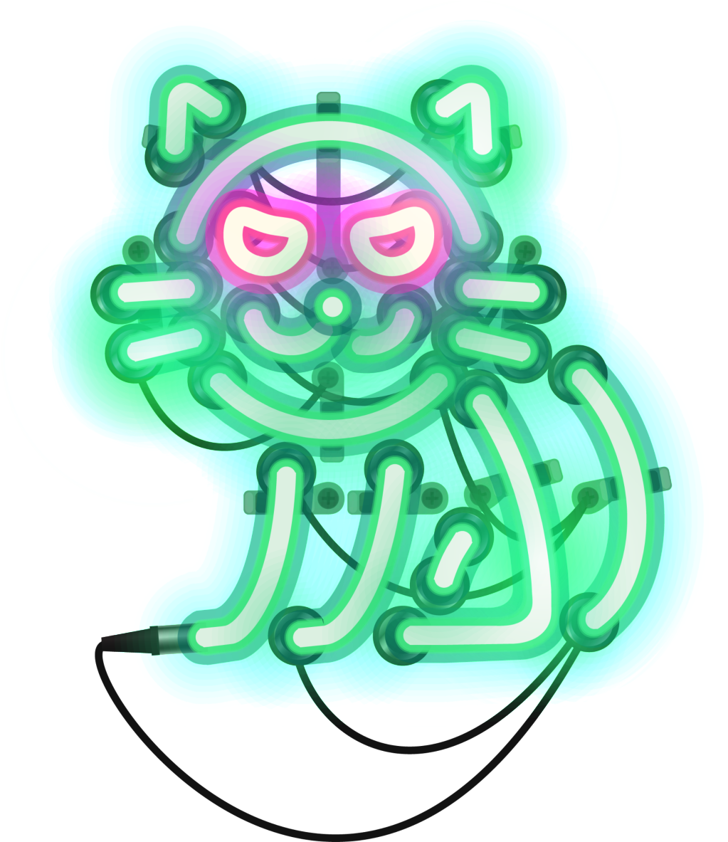 Green Watercolor Hand Painted Tube Animal Transparent Clipart (1024x1189), Png Download