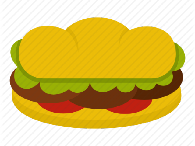 Hamburgers Clipart Patty - Png Download (640x480), Png Download