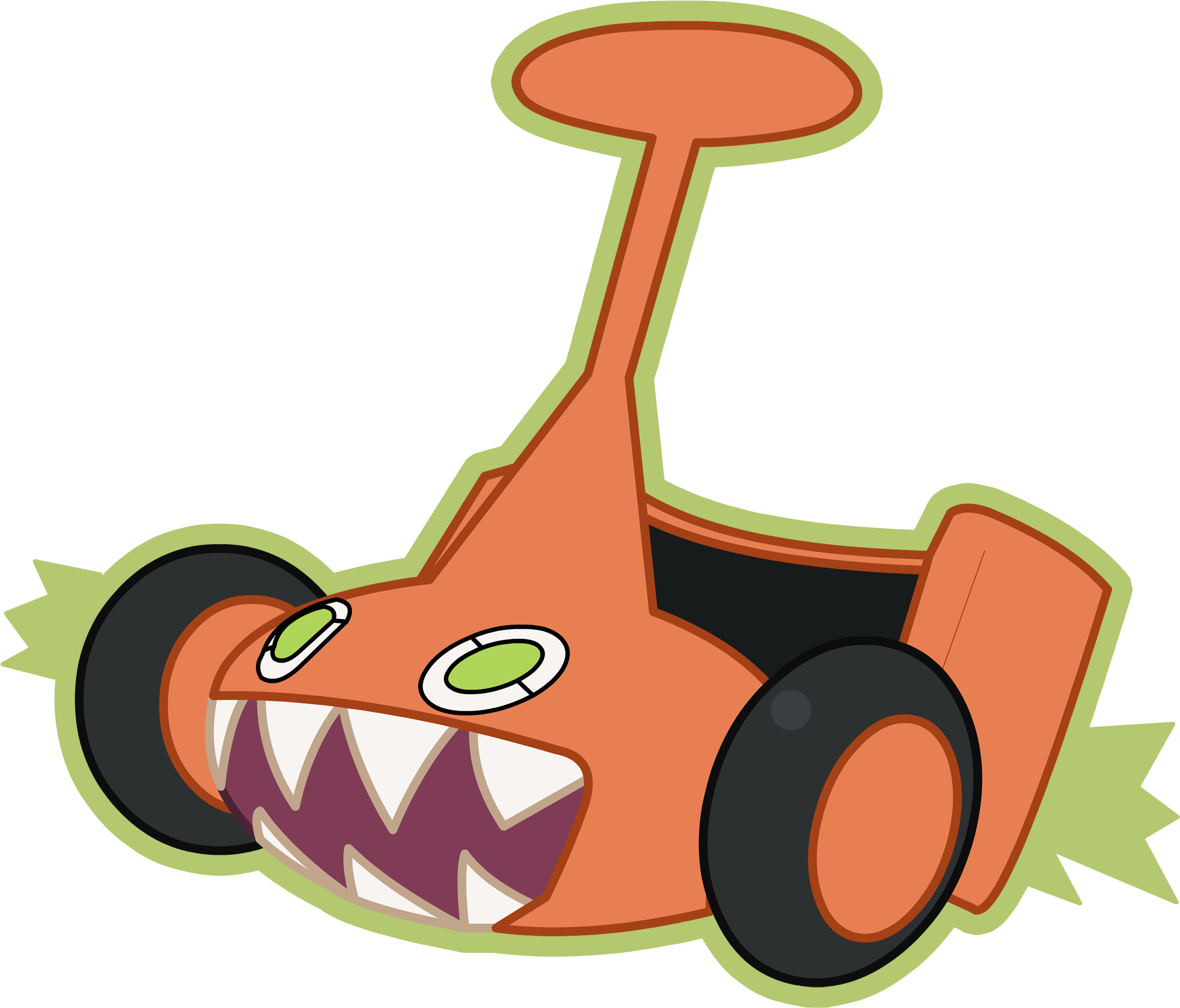 Rotom Vector <2415x2000> Clipart (2415x2000), Png Download