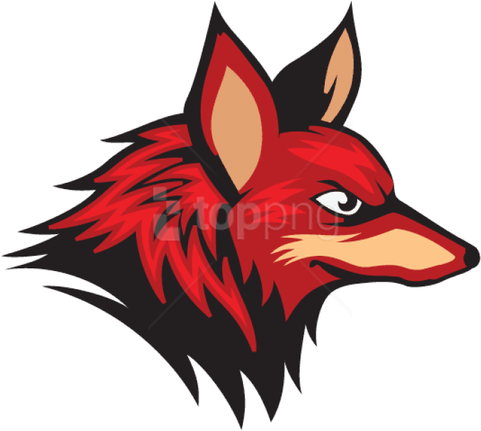 Fox Head Png Clipart (656x560), Png Download