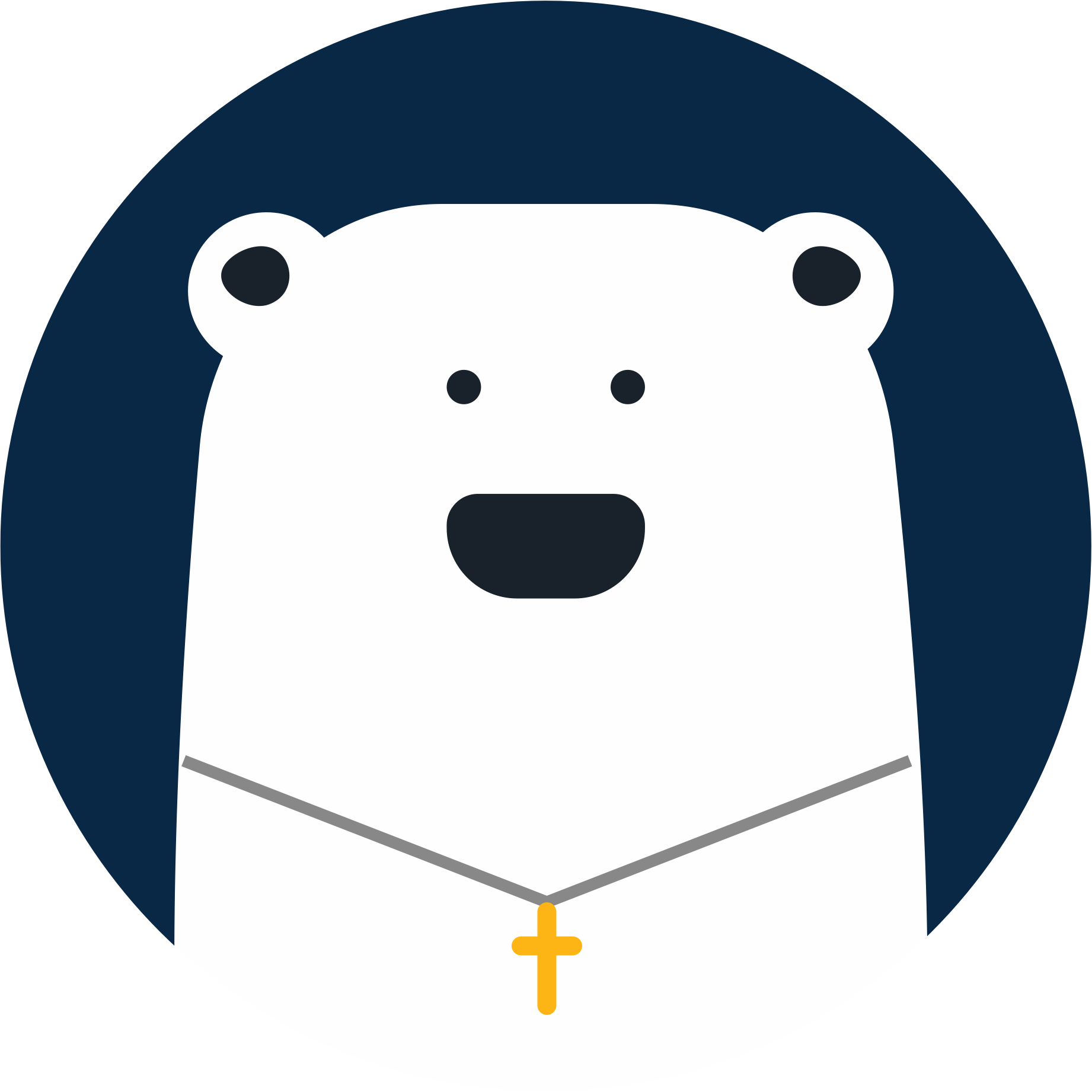 About Christian Polar Bear Clipart (1842x1842), Png Download