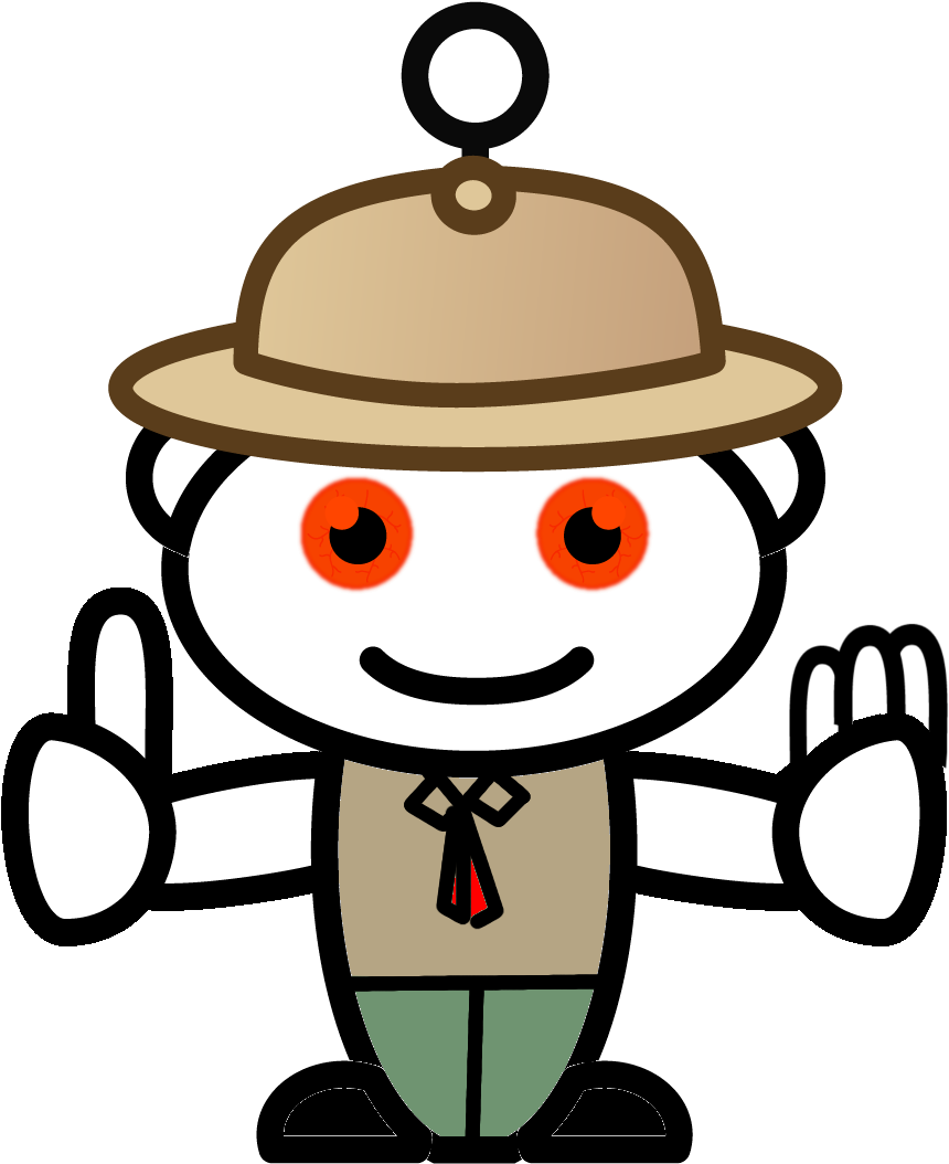 New Reddit Alien For R/scouting Clipart (1263x1222), Png Download