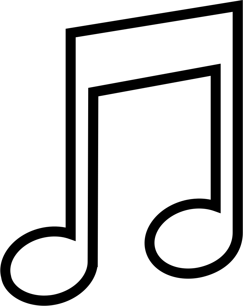 Musical Note Comments Clipart (780x981), Png Download