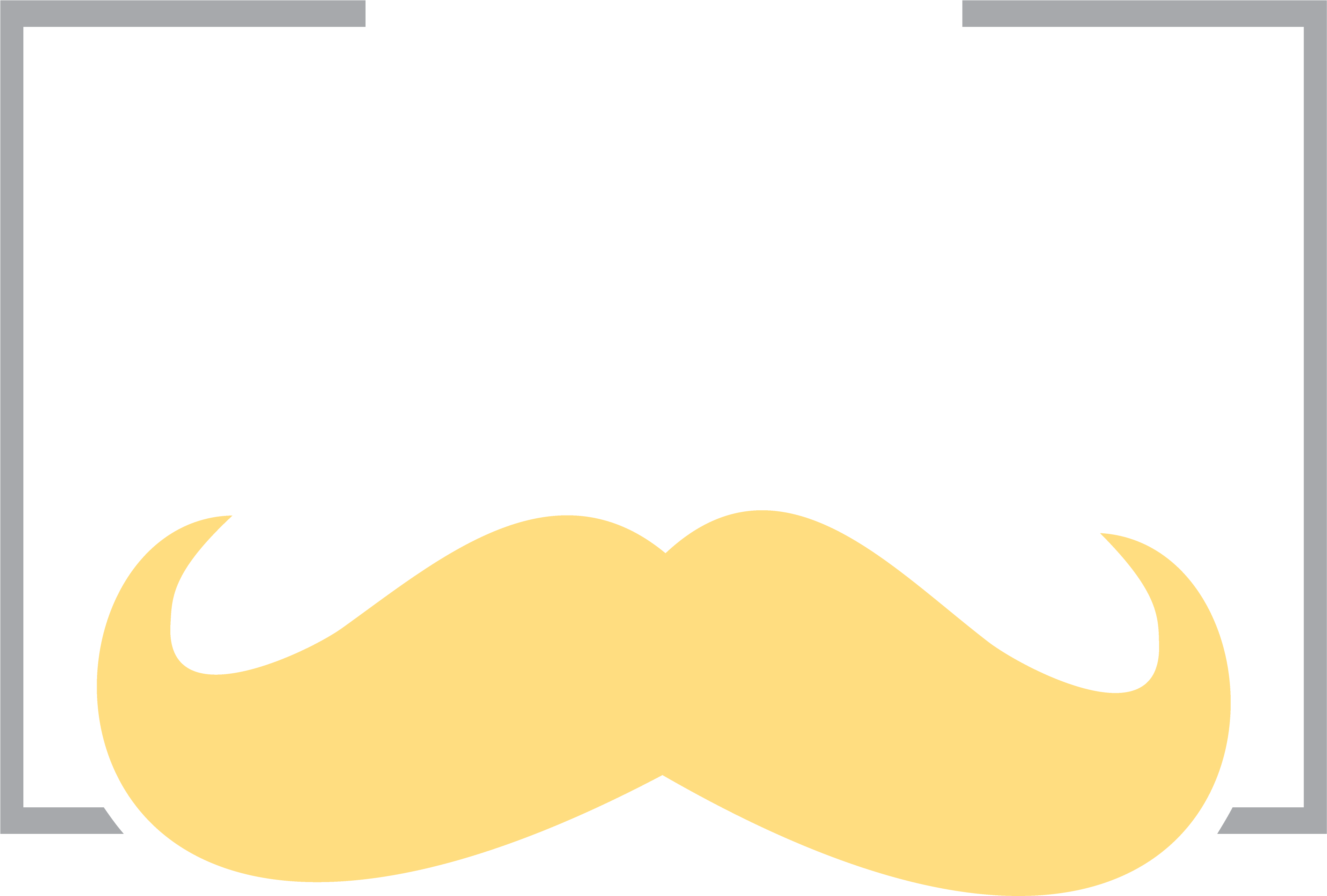 Clipart Mustache Fathers Day - Png Download (3942x2700), Png Download