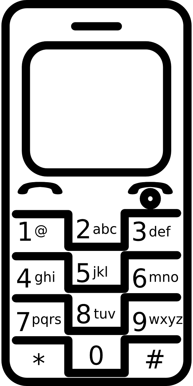 Phone,cell Vector Graphics,free Pictures, Clipart (640x1280), Png Download