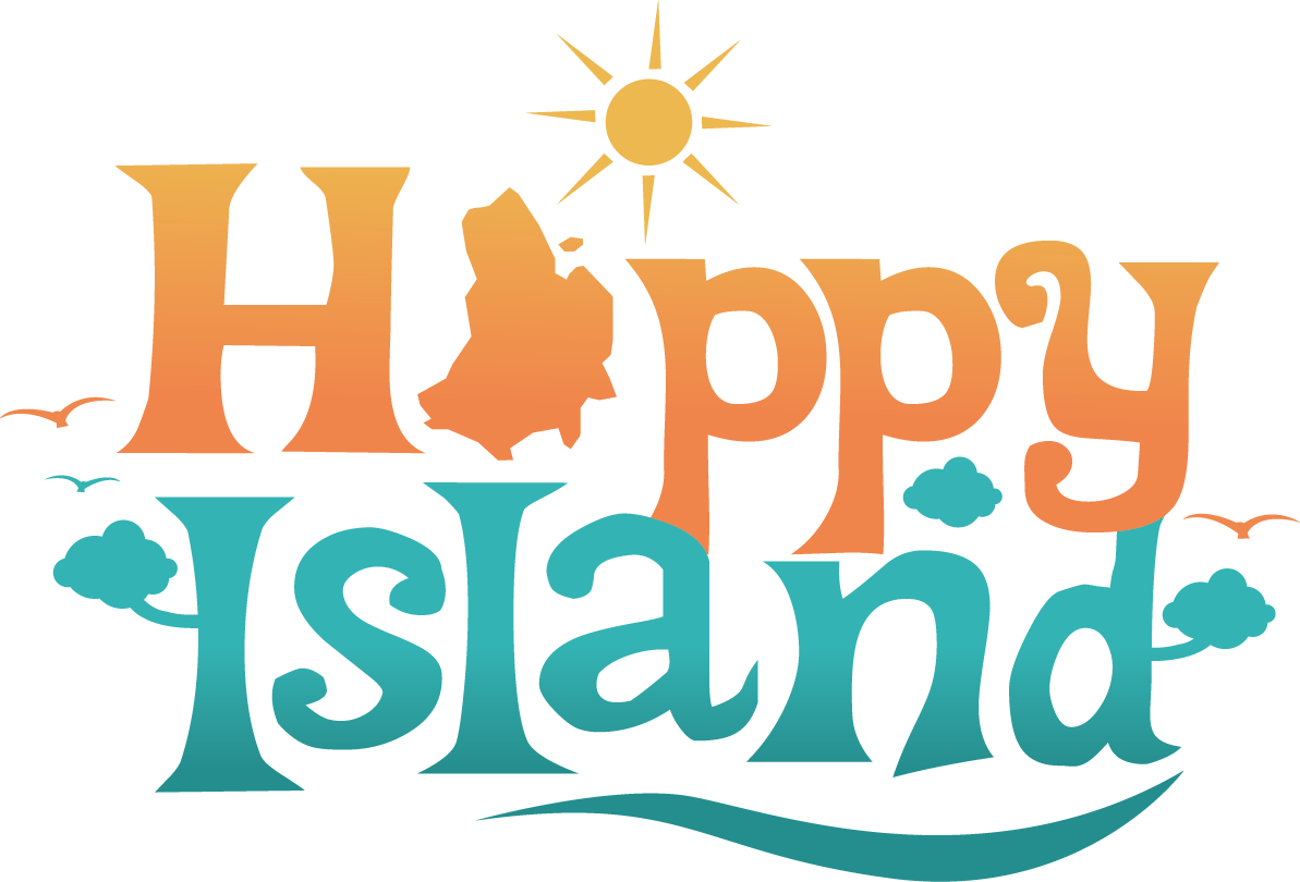 Happy Island Logo Clipart (1193x810), Png Download