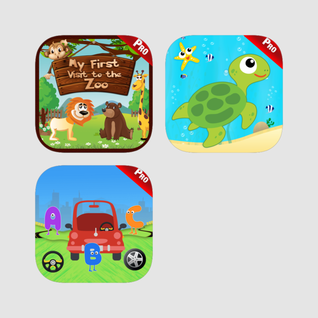 The Learning Apps Fun Animal Games Clipart (630x630), Png Download