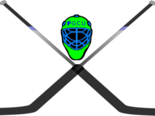 Hockey Clipart Lacrosse Stick Crossed - Png Download (640x480), Png Download