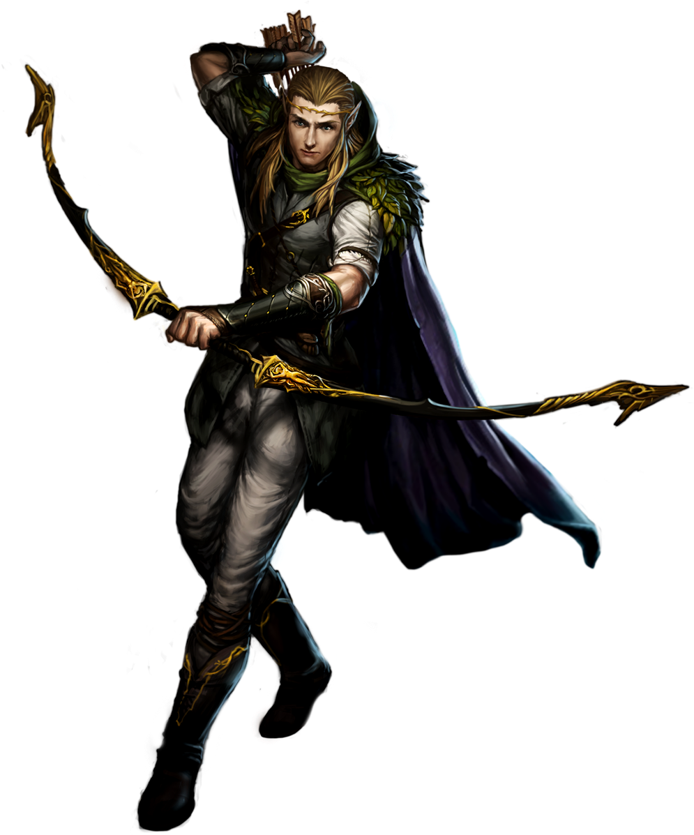 Male Elf Png Hd Quality Clipart (997x1217), Png Download