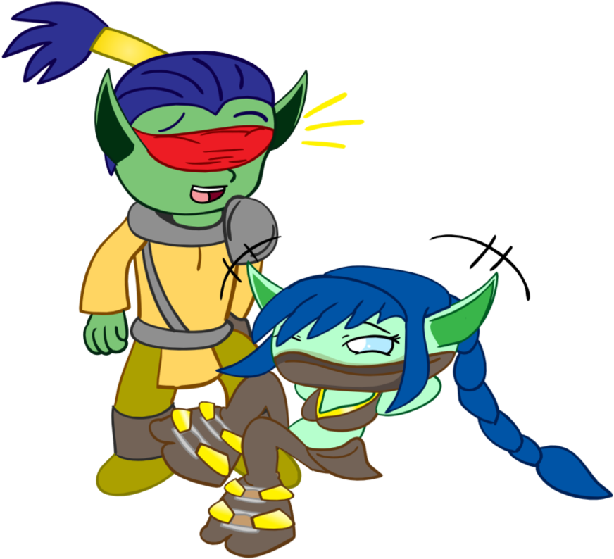 Two Elves By Plastudios Clipart (872x794), Png Download