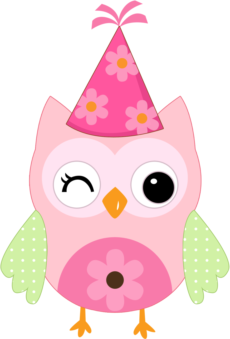 Owl Crafts, Office Birthday, Owl Illustration, Birthday Clipart (1080x1620), Png Download