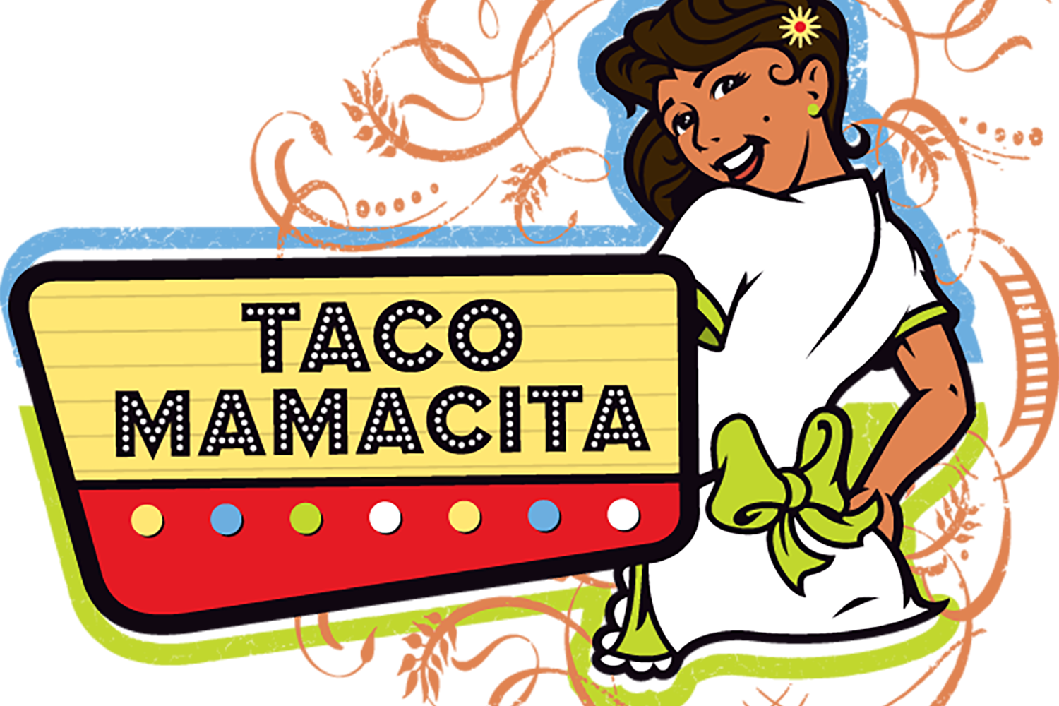 Taco Mamacita Chattanooga Tennessee Clipart (1500x1000), Png Download