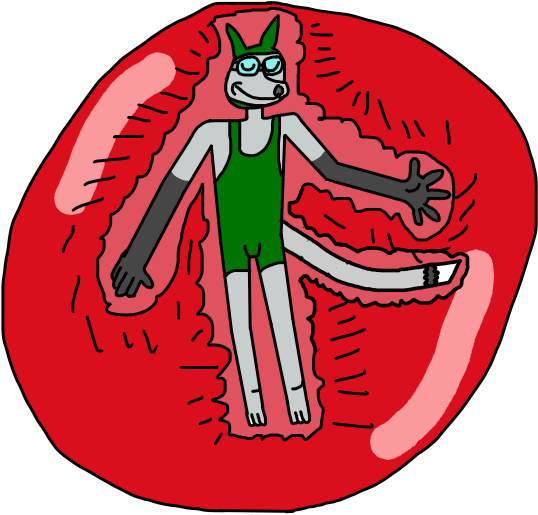 Ghost's Red Balloon Clipart (600x600), Png Download