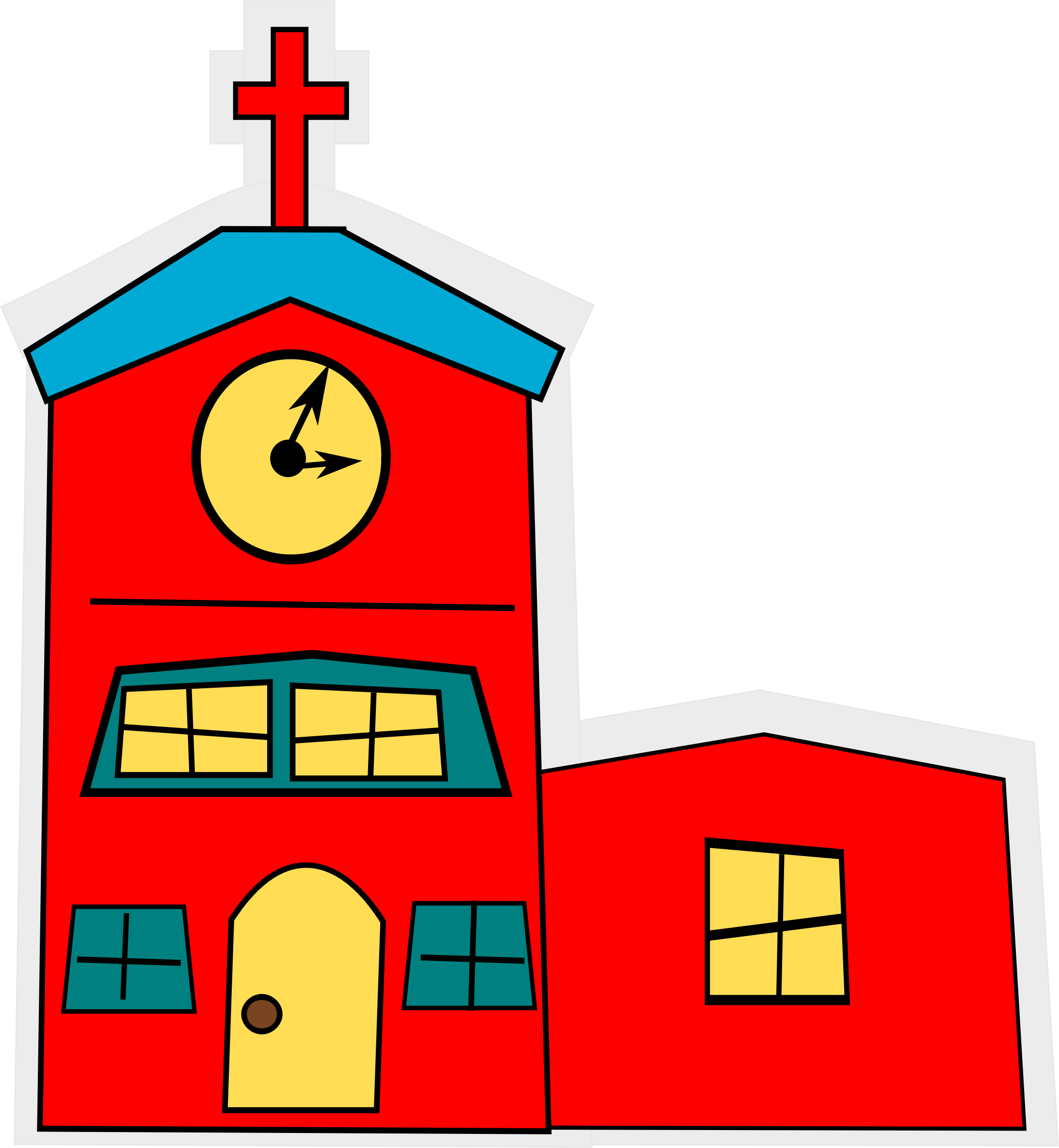Completely Free Clipart Of A Church - Png Download (800x800), Png Download