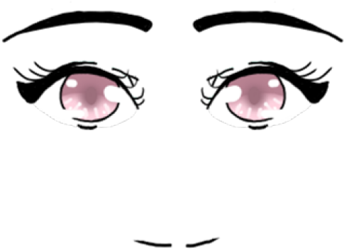 Pink Eyes Clipart Slightly - Png Download (640x480), Png Download