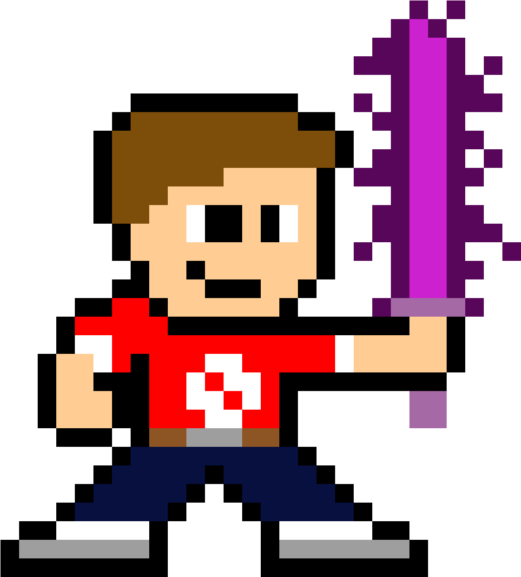 Scott Pilgrim Sprite Clipart (1184x1184), Png Download