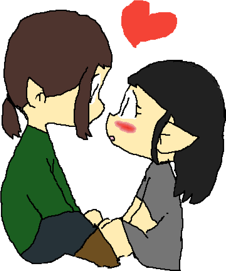 Us As Elfs Clipart (1000x1000), Png Download