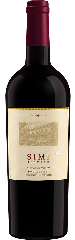 2012 Simi Reserve Cabernet Sauvignon Alexander Valley Clipart (308x1000), Png Download